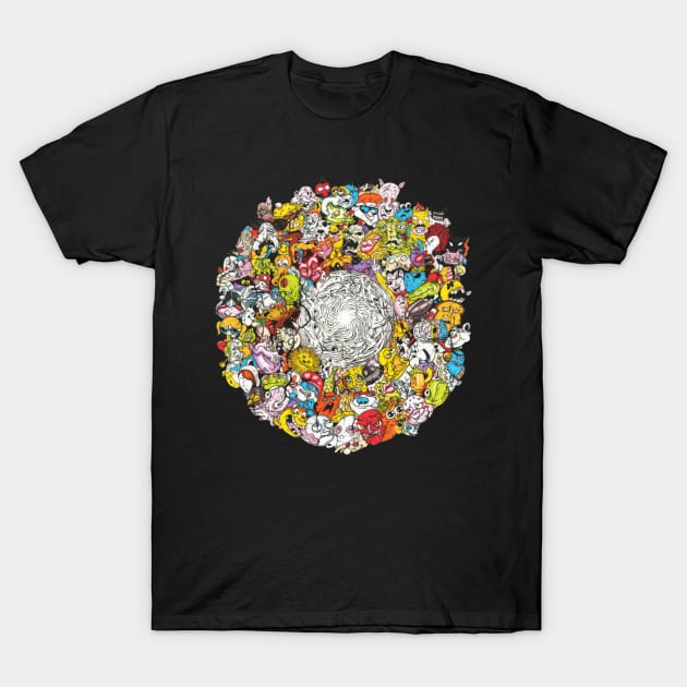 Cartoon universe 90s T-Shirt by Horrorrye